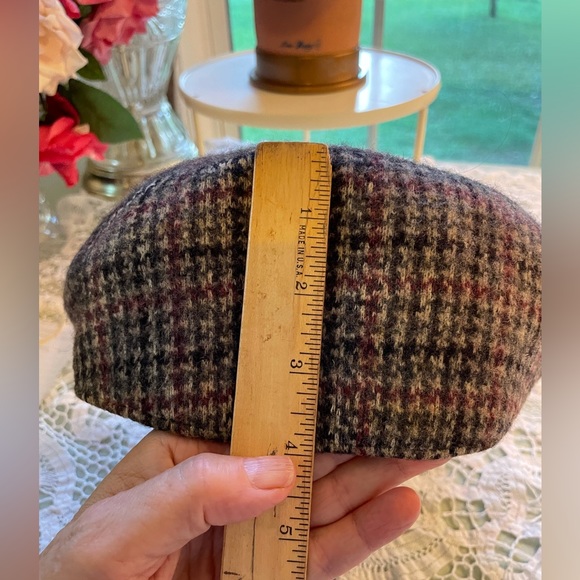 Old Vintage Tweed English Cap, KANGOL Desighn, Made in England - Picture 10 of 10